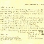 List od Rakovsky Tibor - šport v Zlatých Moravciach